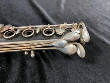 Photo Early 20s Vintage H Selmer Paris Full Boehm Clarinet in Bb - Serial # 3271
